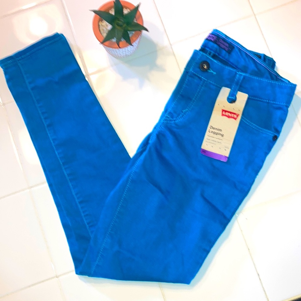 Brand New!🎈Levi’s denim leggings 🎈Sz 10 reg🎈inseam 25🎈